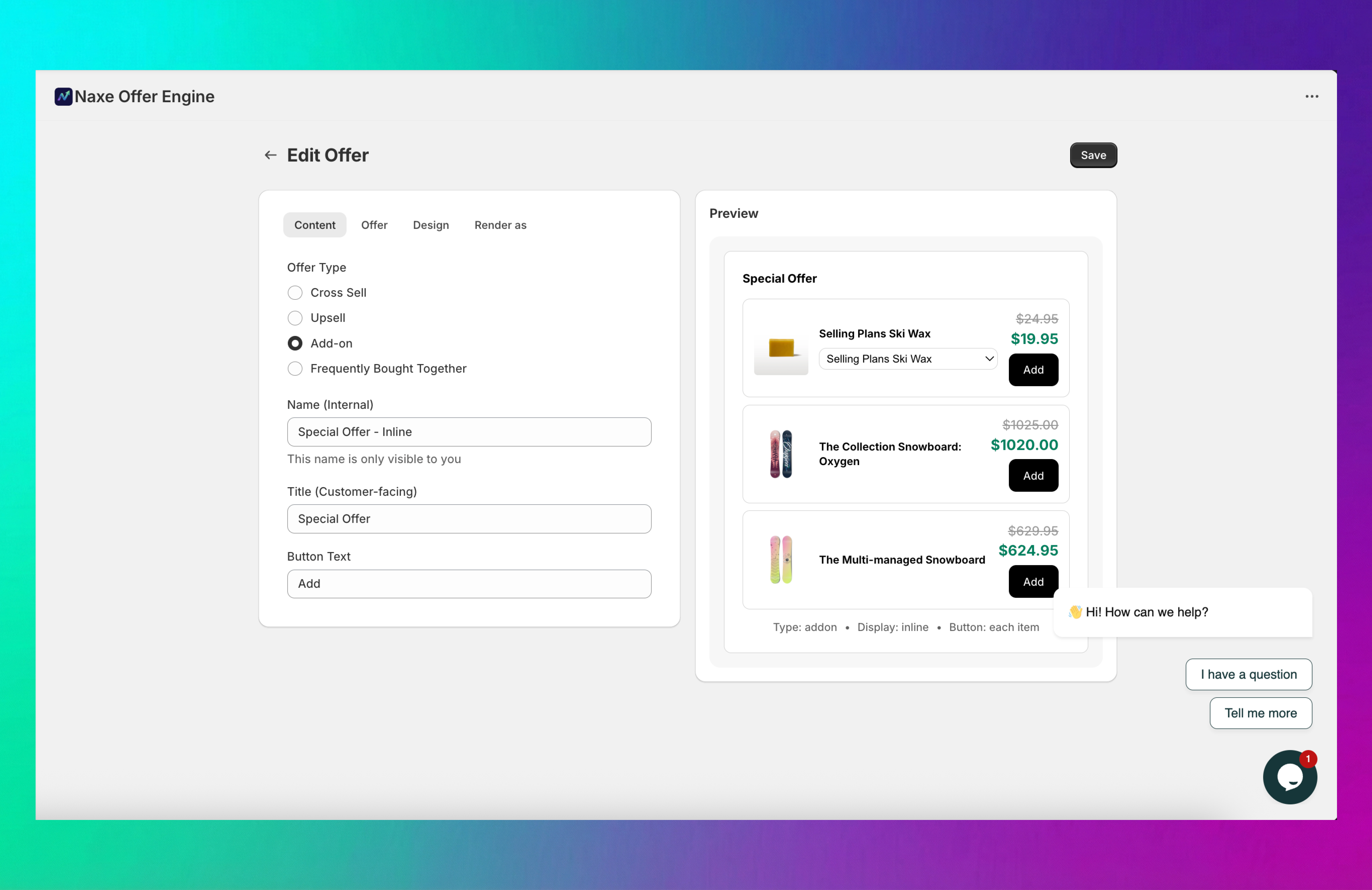 Dashboard Screenshot